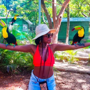 Animal park visit in Roatan