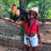 Animal park visit in Roatan