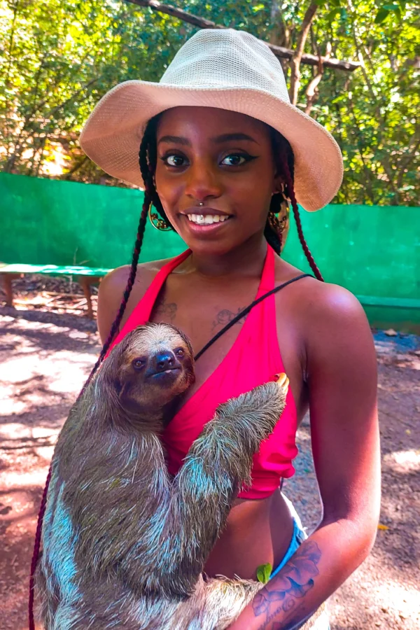 Animal park visit in Roatan
